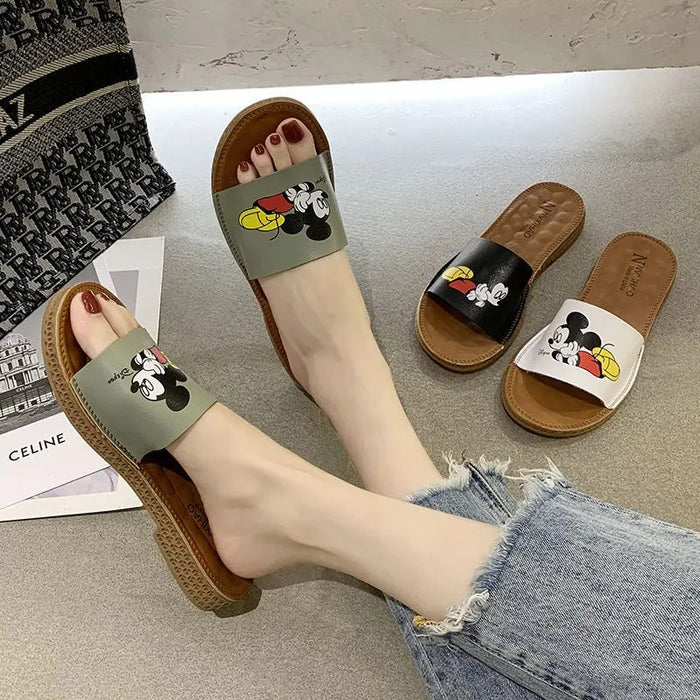 Mickey Summer Casual Slippers