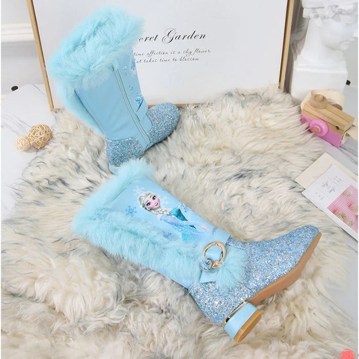 Princess Frozen Girl Boots