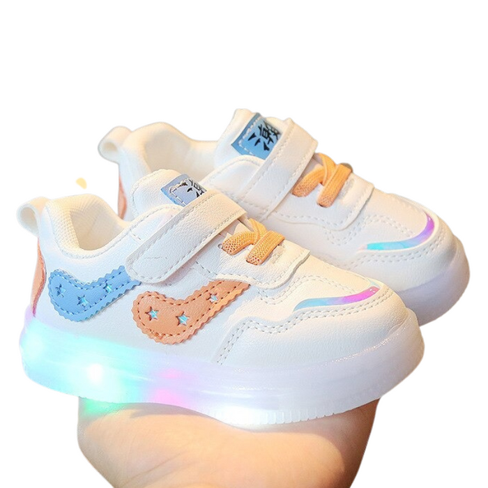 The Double Star Led Casual Shoes For Babies