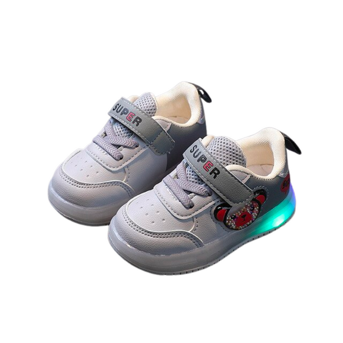 Glowing Toddler Bear Sneakers