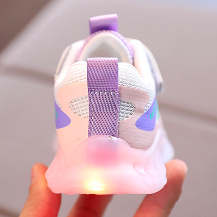 Kids LED Glow Soft Bottom Shoes