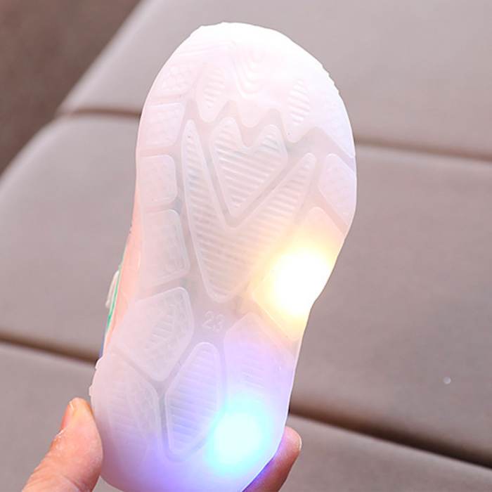 Kids LED Glow Soft Bottom Shoes