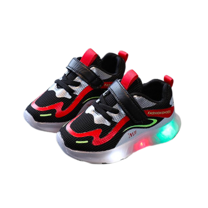 Kids LED Glow Soft Bottom Shoes