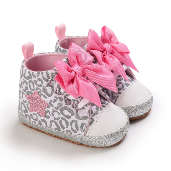 Baby Casual Canvas With Bow