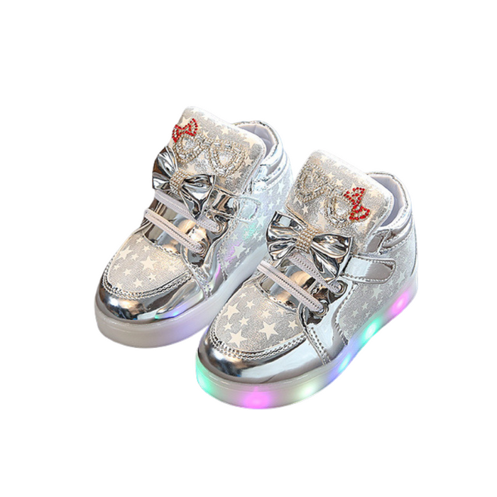 Baby LED Shoes With Lights Luminous Sneakers For Kids