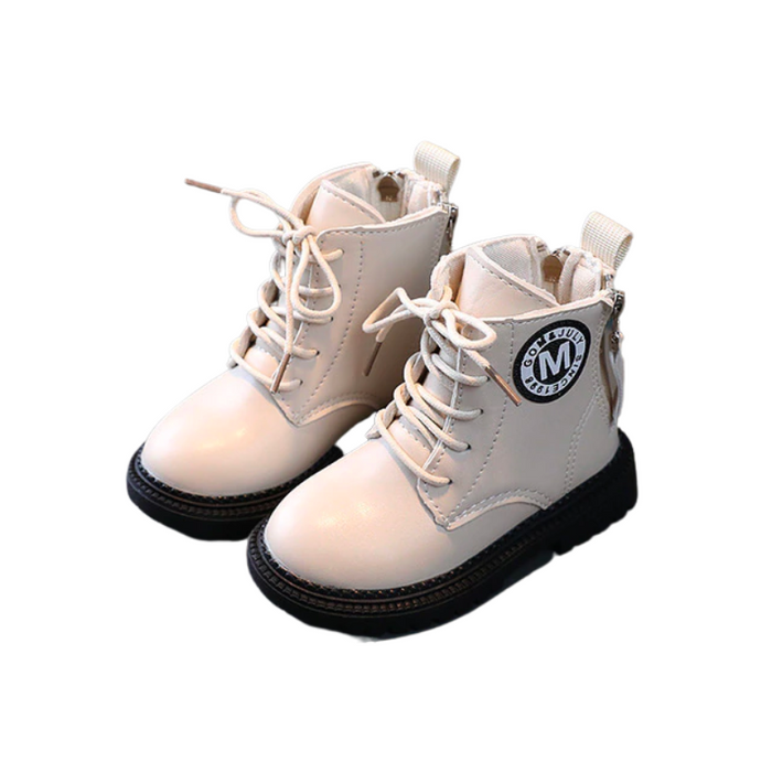 Children's Short Leather Boots