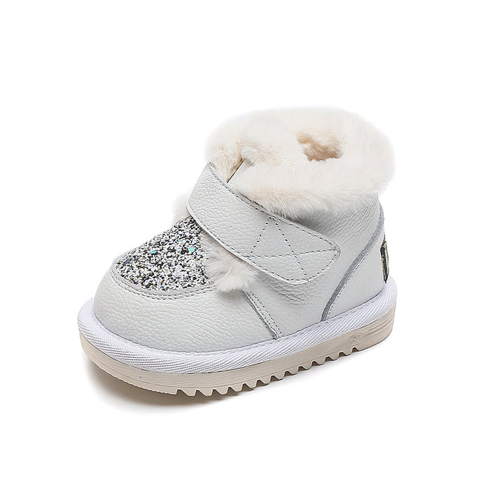 Kid's Leather Winter Shoes