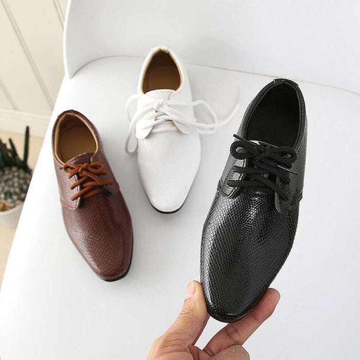 Kid's Formal Leather Shoes