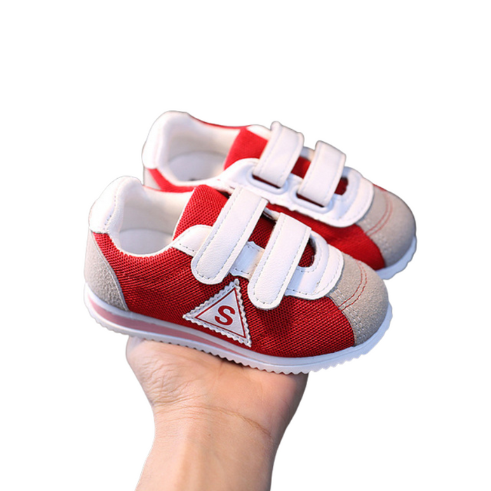 Baby Breathable Sneakers Children Soft Bottom Shoes