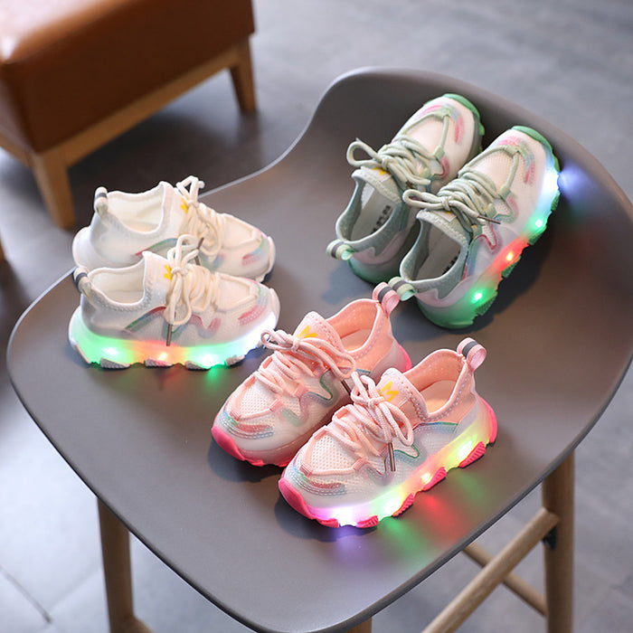 Baby LED Shoes With Light-Up Sole For Kids