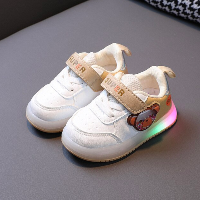 Glowing Toddler Bear Sneakers