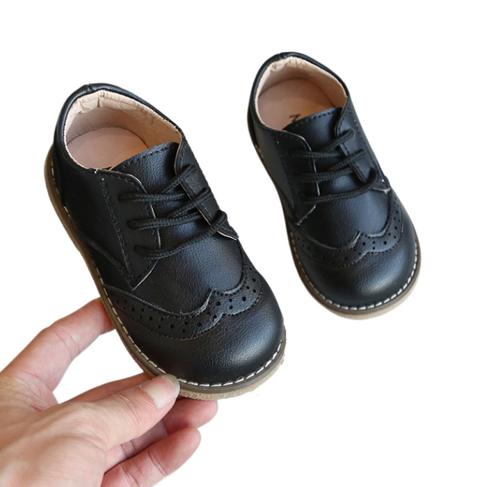 Kid's Breathable Leather Shoes