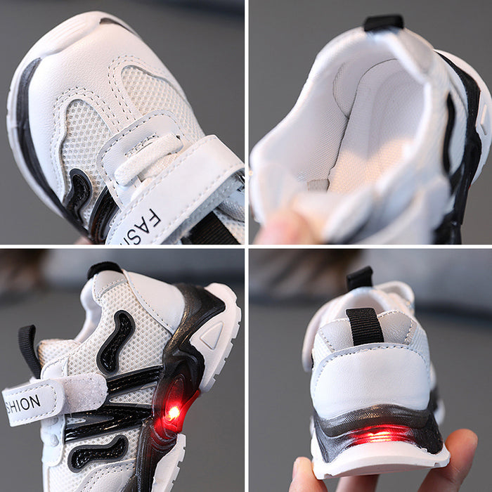 Baby Sport Shoes With Led Lights