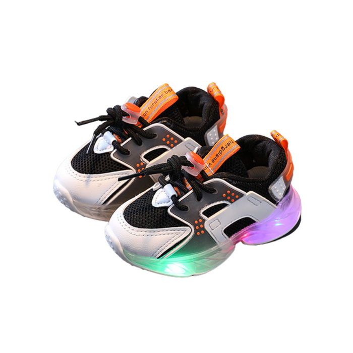 Kids Luminous Breathable Mesh Sneakers