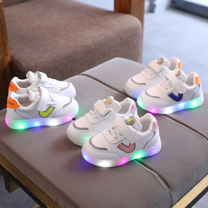 Baby Casual Shoes With Led Lights