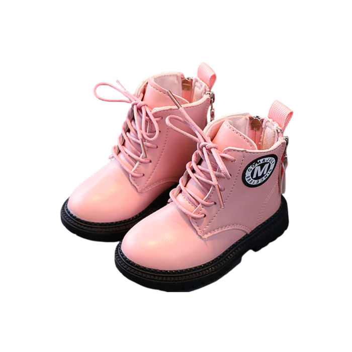 Children's Short Leather Boots