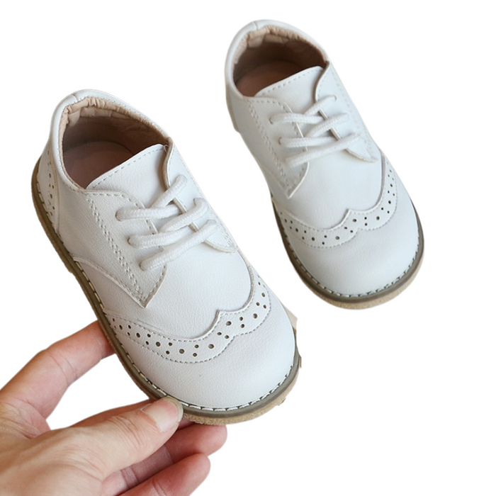 Kid's Breathable Leather Shoes