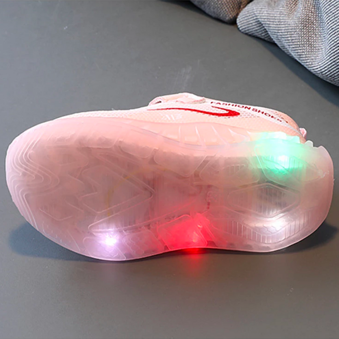 Kids LED Glow Soft Bottom Shoes