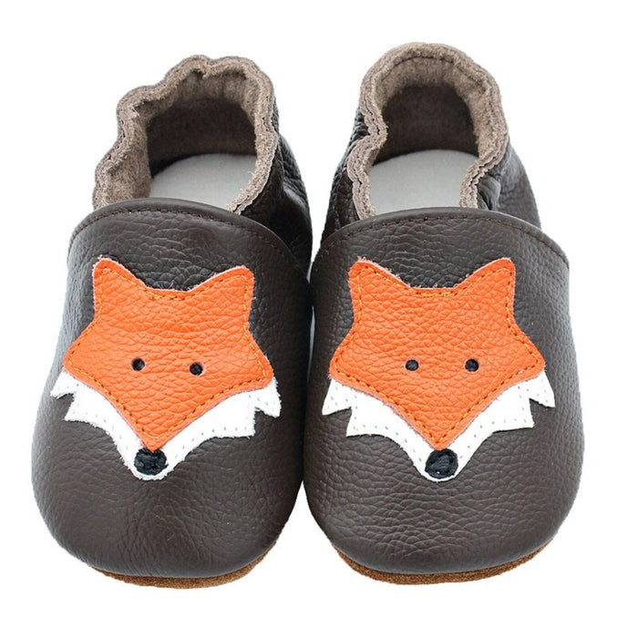 kid's Solid Animal Print Shoes