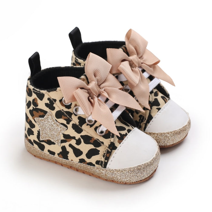 Baby Casual Canvas With Bow