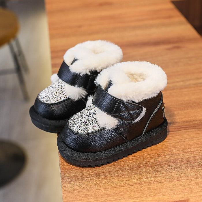 Kid's Leather Winter Shoes