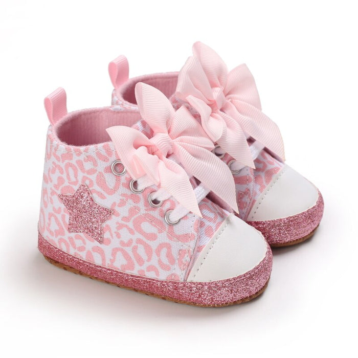 Baby Casual Canvas With Bow