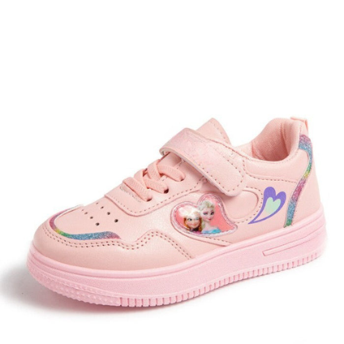 Kid's Solid Cartoon Casual Shoes