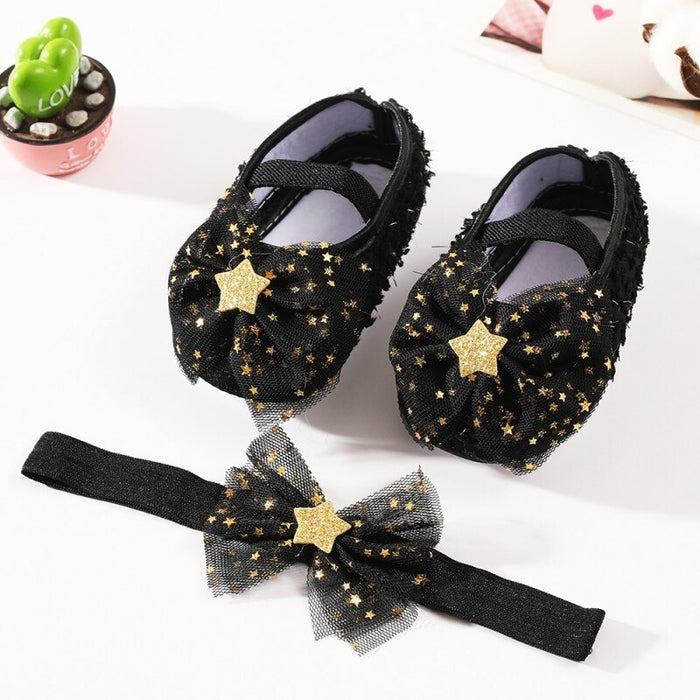 Soft Sole Toddler Shoes With Bow