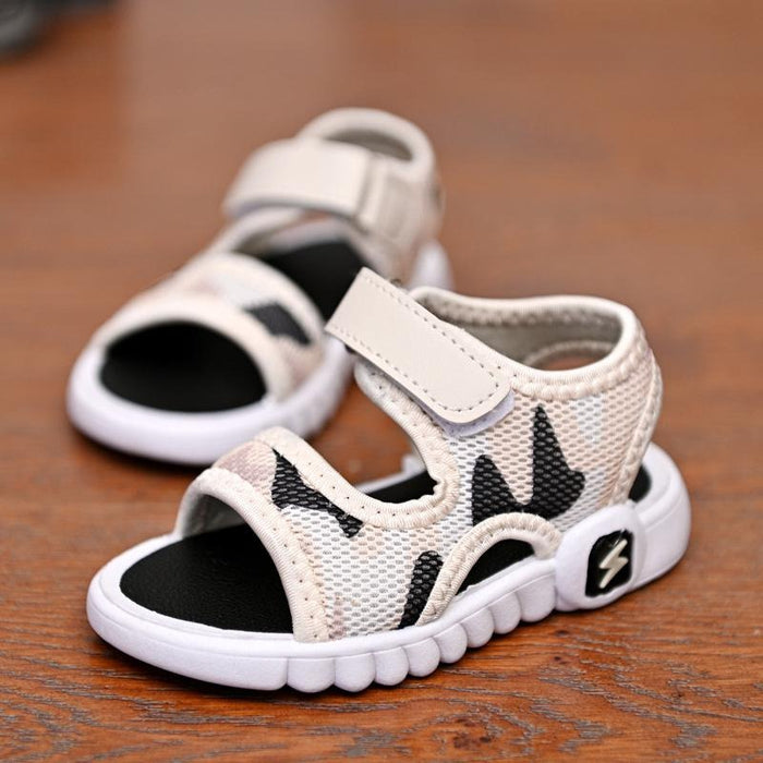 Printed Flat Sandals For Toddler