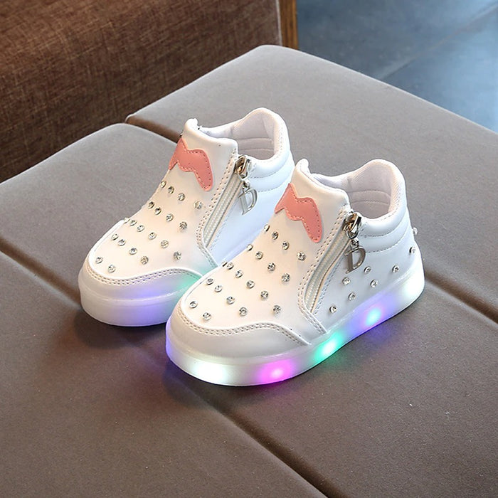 The Fun Dots Led Casual Shoes For Babies