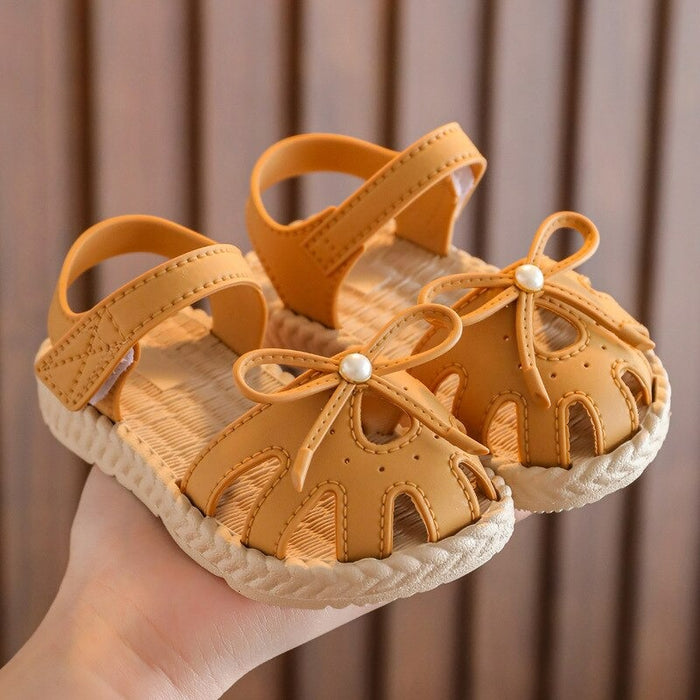 Non-Slip Bowknot Princess Girls Sandals