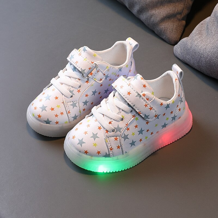 The Stars Led Casual Shoes For Babies