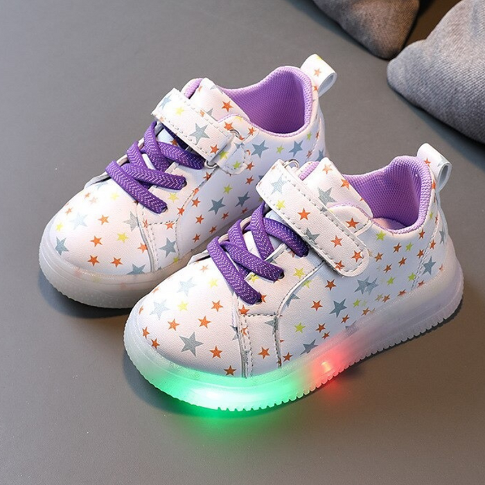 The Stars Led Casual Shoes For Babies