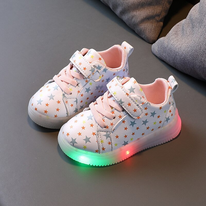 The Stars Led Casual Shoes For Babies