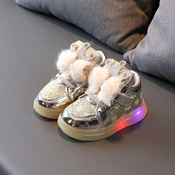 The Fluffly Led Casual Shoes For Babies