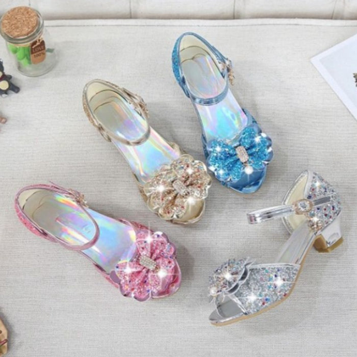 Open Toe Heel Sandals For Kids