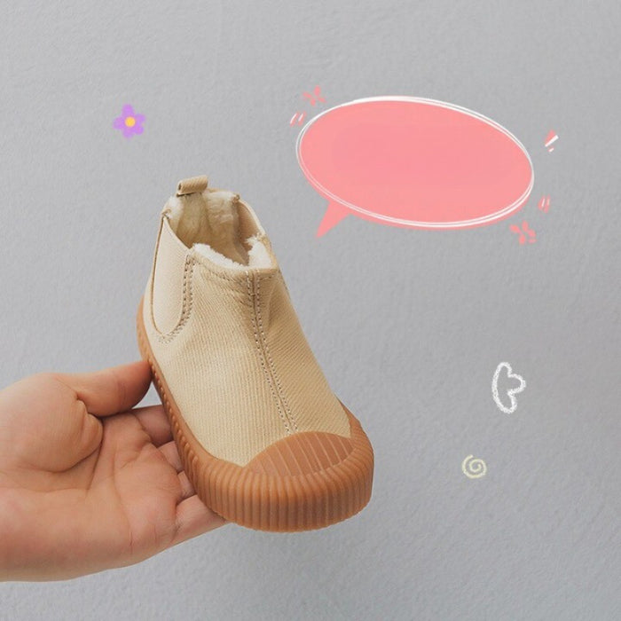 Ankle Length Canvas Shoes For Children