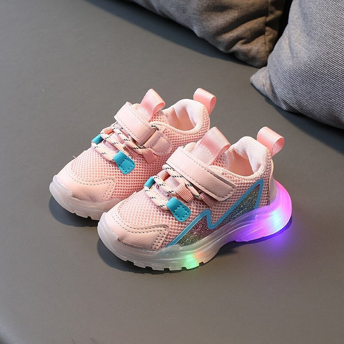 Baby LED Light Casual Shoes For Children