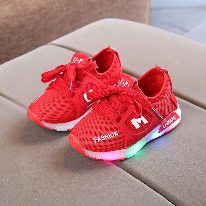 The Max Fashion Led Casual Shoes For Babies