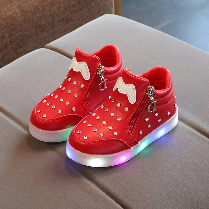 The Fun Dots Led Casual Shoes For Babies