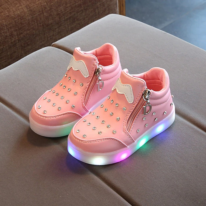 The Fun Dots Led Casual Shoes For Babies