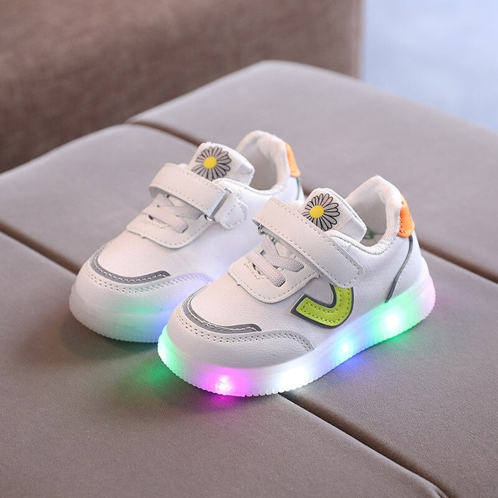 The Flower Led Casual Shoes For Babies