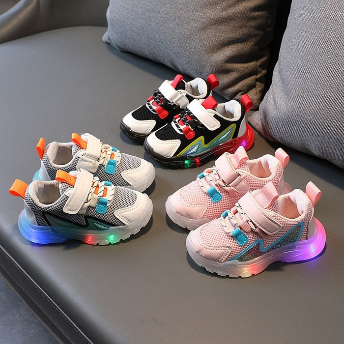 Baby LED Light Casual Shoes For Children