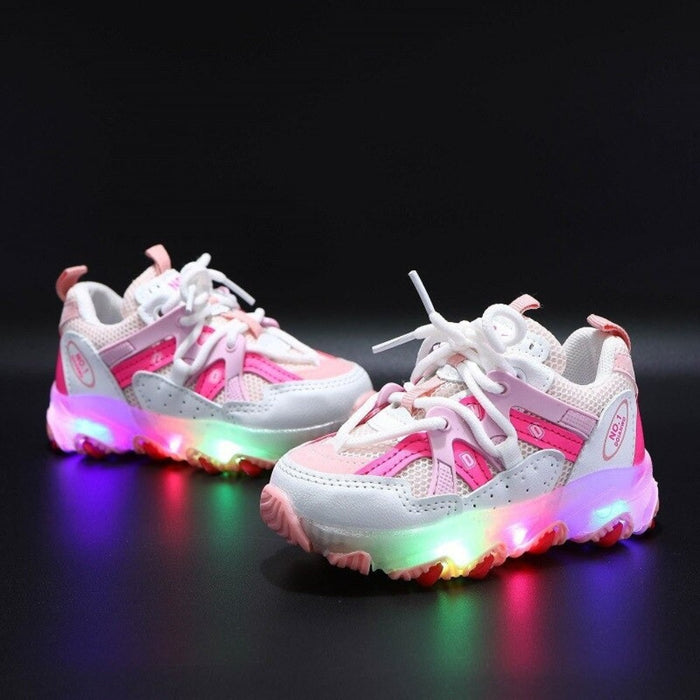 Luminous Light Up Sole Baby Sneakers