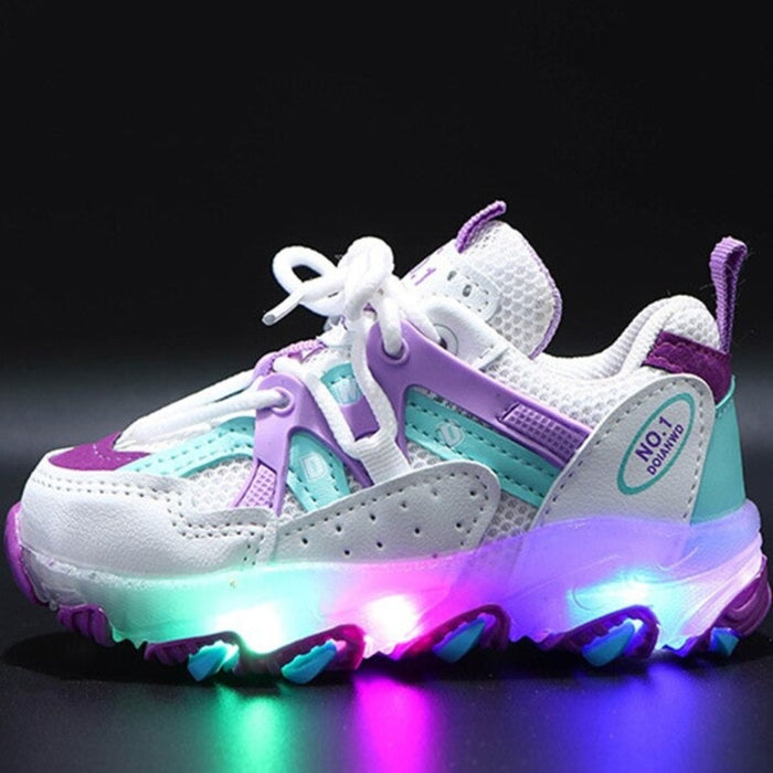 Luminous Light Up Sole Baby Sneakers