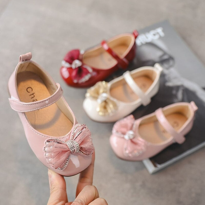 Girls Princess Dance Butterfly-Knot Casual Sandals