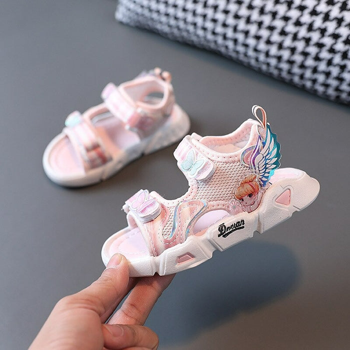 Girls Breathable Princess Sandals