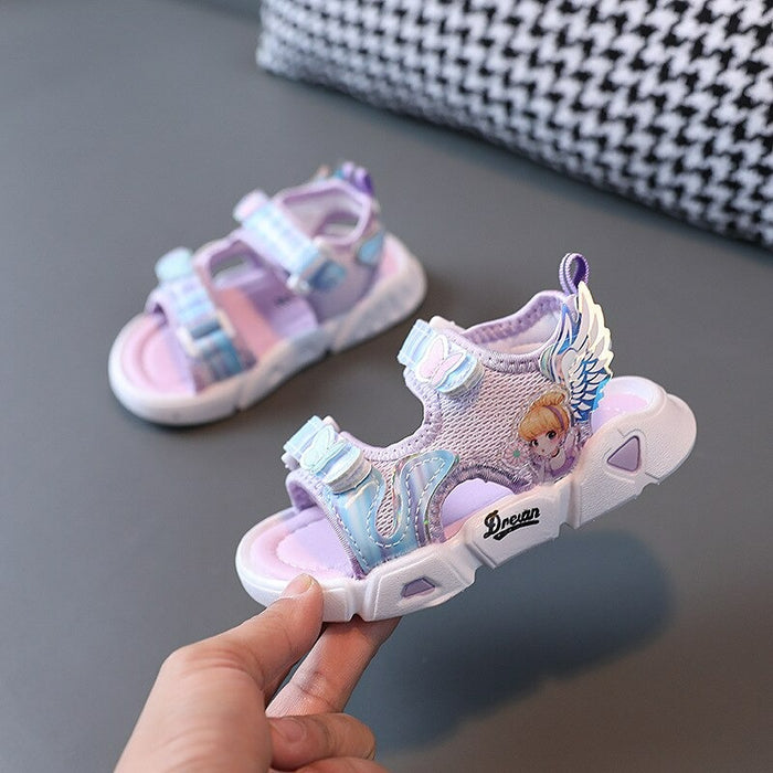 Girls Breathable Princess Sandals