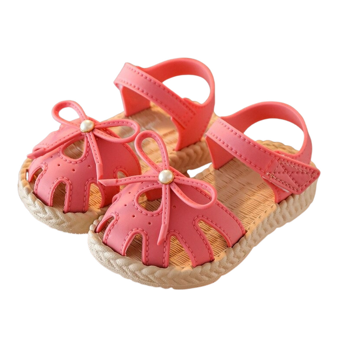 Non-Slip Bowknot Princess Girls Sandals