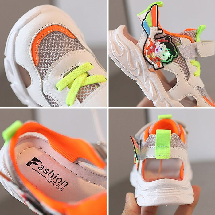 Kids Cartoon Luminous Sports Sandals